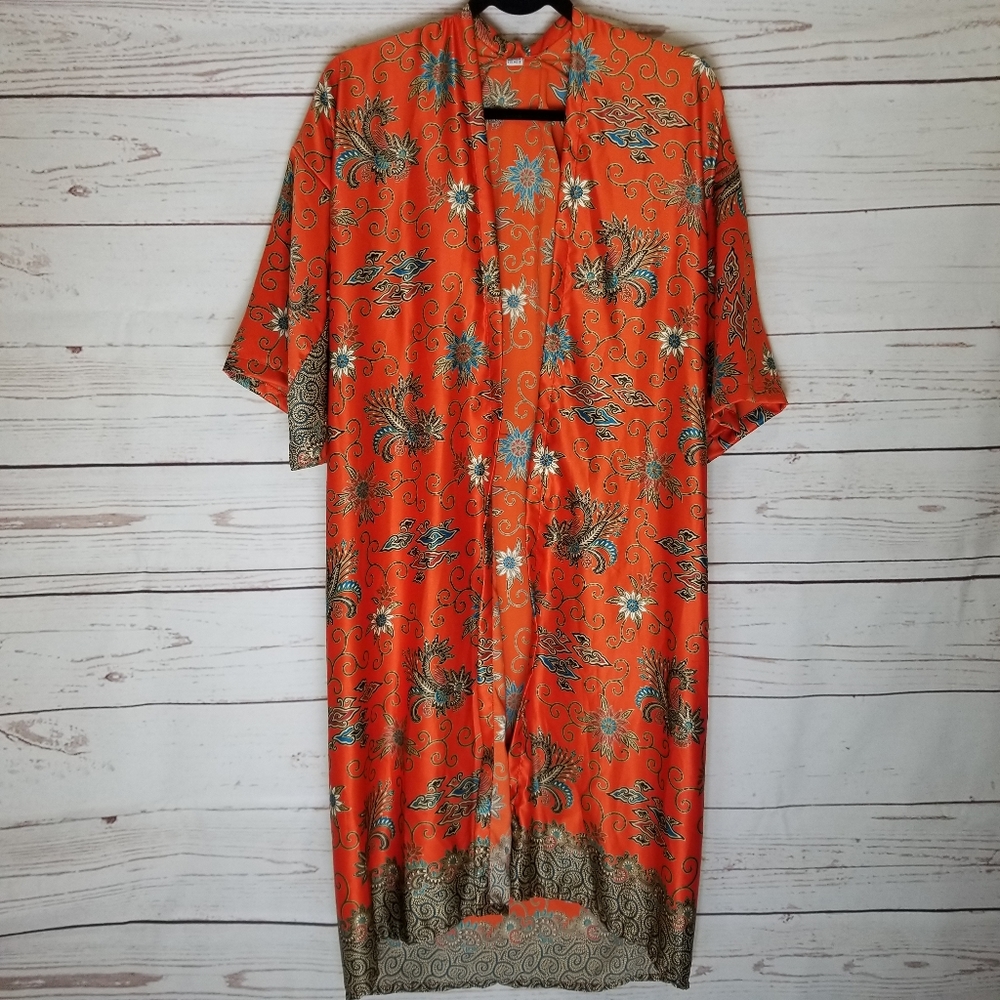 NWOT 100% Silk Handmade Kimono